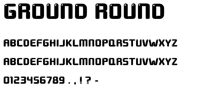 ground round police